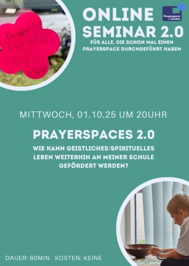 Prayerspaces Online-Seminar 2.0