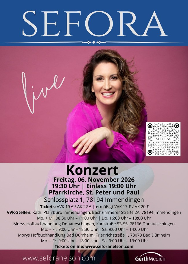 Konzert mit Sefora Nelson