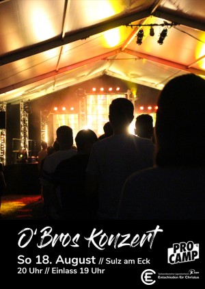 O'Bros Konzert auf dem ProCamp