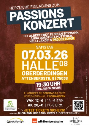 Passionskonzert mit Projektchor