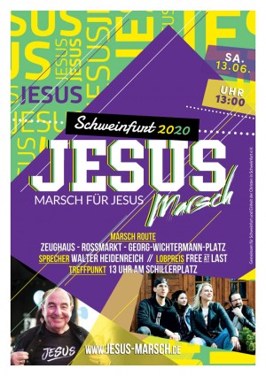 Jesus Marsch 2020 in Schweinfurt