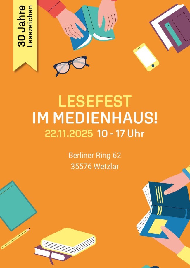 Das ERF Plus Lesefest