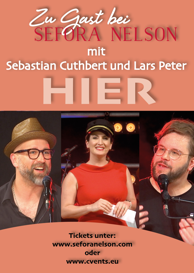 Zu Gast bei Sefora Nelson Sebastian Cuthbert und Lars Peter Tickets cvents