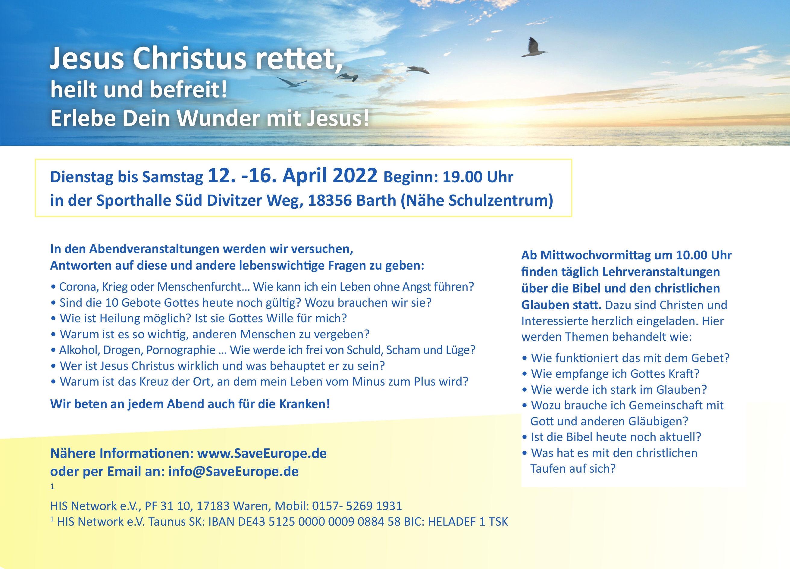 Einladungsflyer